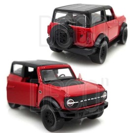 Artbox /Maisto 1:43 Ford Bronco Red Pullback Diecast Mini Car / /마이스토 1:43 포드 브롱코 레드 풀백 미니카 다이캐스트