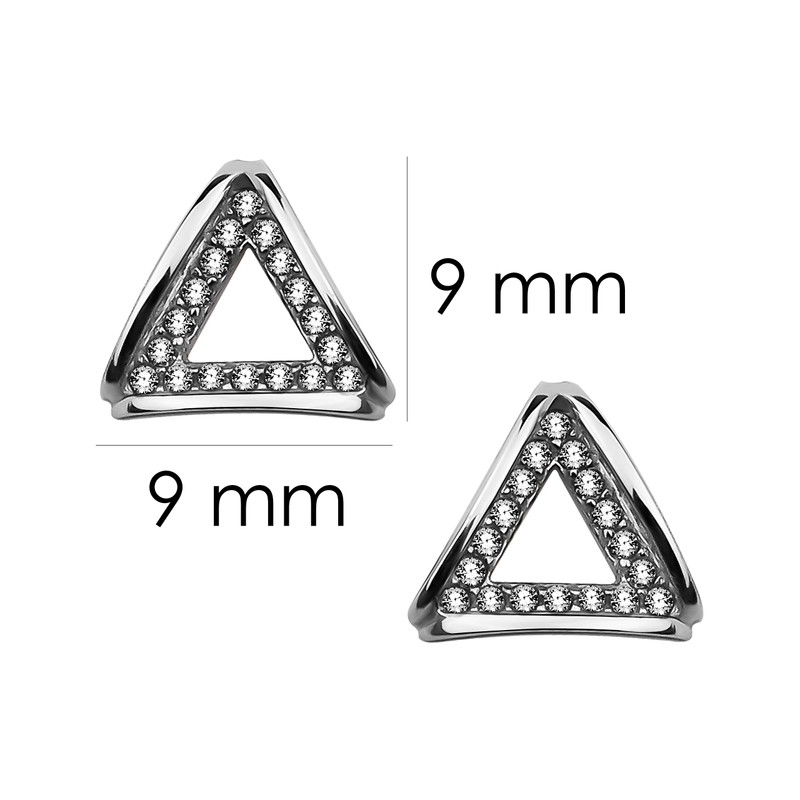 SOFIA MILANI - Women's Earrings 925 Silver - with Zirconia