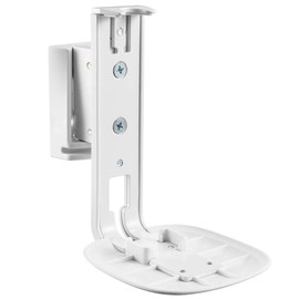 Speaker Wall Bracket Tilt Swivel Mount for Sonos One, One SL & Play:1 White