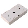 HWMATE White Plastic Door Exit Push Button Panel with NO/NC/COM