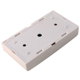 HWMATE White Plastic Door Exit Push Button Panel with NO/NC/COM Output for Door Access Control System