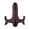 uxcell 8" Easel Plate Holder, Wooden Folding Display Stand Brown