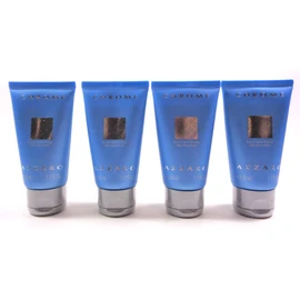 AZZARO Chrome After Shave Balm 1.7 oz. / 50 ml Lot Of 4 NEW *SEALED*