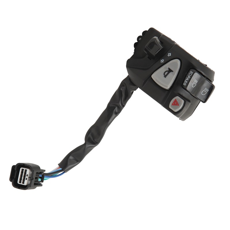 22mm Handlebar Switch Assembly High Low Beam Hazard Light Turn