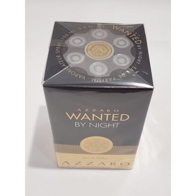 Azzaro Wanted By Night 3.4oz Edp Spray For Men New