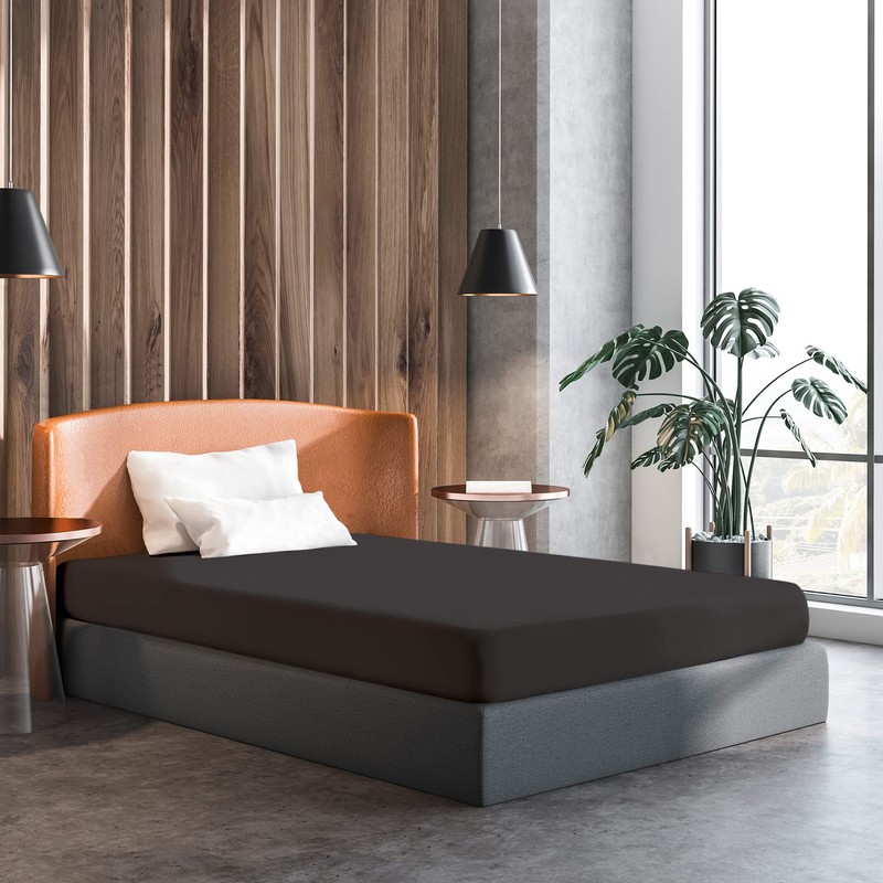 Amago - Fitted Sheet, 50 cm Pocket, 100 Percent Cotton,