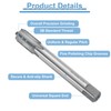 sourcing map Straight Flute Screw Taps G1/4-16 2B Thread HSS6542