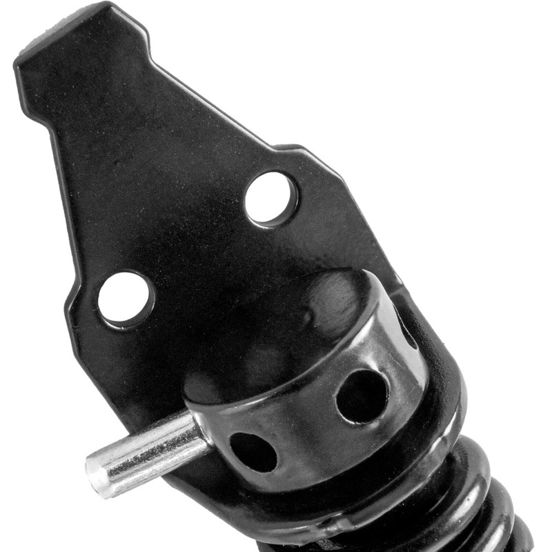 Black Wood Gate Self Closing - 13" Adjustable Spring Tension