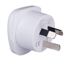 AUS Australia China Chinese New Zealand Argentina Adapter Travel Type I Plug to UK US USA American EU Europe European Asia Thailand Ireland Adaptor Universal Worldwide Socket International 3 Pin Prong