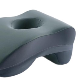Milageto Sleeping Pillow Support Cushion Easy Clean Head Cushion for Office Library,Multifunction,Comfortable Neck Pad,Face Cradle, Green