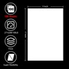 100 Sheets White Cardstock 11” x 17”, 100lb/271gsm Card Stock,
