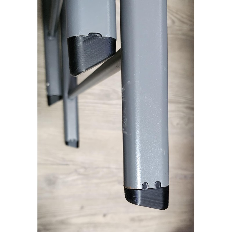 Generic Lifetime Folding Chair Replacement Foot Caps (Set of 4),