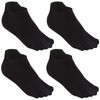 TCOTBE Toe Socks No Show Running Five Finger Crew Socks