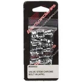 Billet Specialties 999900 Bolt-In Valve Stem, Chrome (Pack of 4)