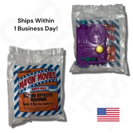 McDonald's McDonald’s Happy Meal Toy Makin' Movies Sound Effects Machine NOS 1993