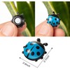 TXDAMAI Mini Ladybird Fridge Magnet 6 Pieces Creative Fridge Magnetic