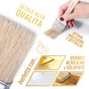 PENNELLIFICIO 2000 Flat Brush for Acrylic and Solvent Paint, Tin