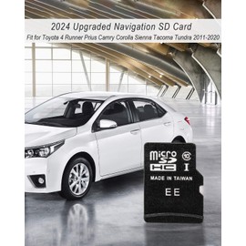 2024 Navigation SD Card Replace 86271-0E076 Fit for 4 Runner Avalon Camry Corolla Highlander Sequoia Sienna Tacoma Tundra, Newest Updated USA Canada Maps
