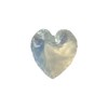 VIE Small Crystal Heart, 2-3cm, Opalite
