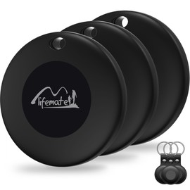 LifeTag Smart Tag, Smart Tag, Anti-Lost Tag, Mini Waterproof GPS Tag, Lost Prevention, "Find" (Compatible with iOS Only), MFI Certified Bluetooth Tracker, Key Finder, Suitable for Kids, Dogs, Cats,