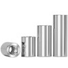 Ctyjia M5x8mm Round Connector Nuts, 6mm Length Female Threaded Rod,