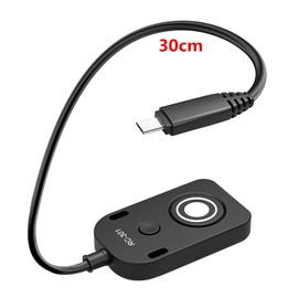 DYTDIEYINGTU Small Release Shutter Remote Control Cable RC-301 S2 for Sony Support Video Camera Cable a7m4 a7r4 a7r2 r3 m2 a9 a1 a6600 a6500 (30cm/12in)