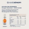 SodaStream SodaStream Sirup Orange ohne Zucker, 1x Flasche ergibt 9
