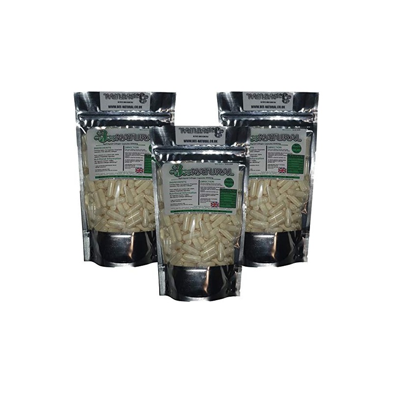 Bee-natural Hydrolyzed Collagen 1000mg 540 Capsules (3 Month Supply)