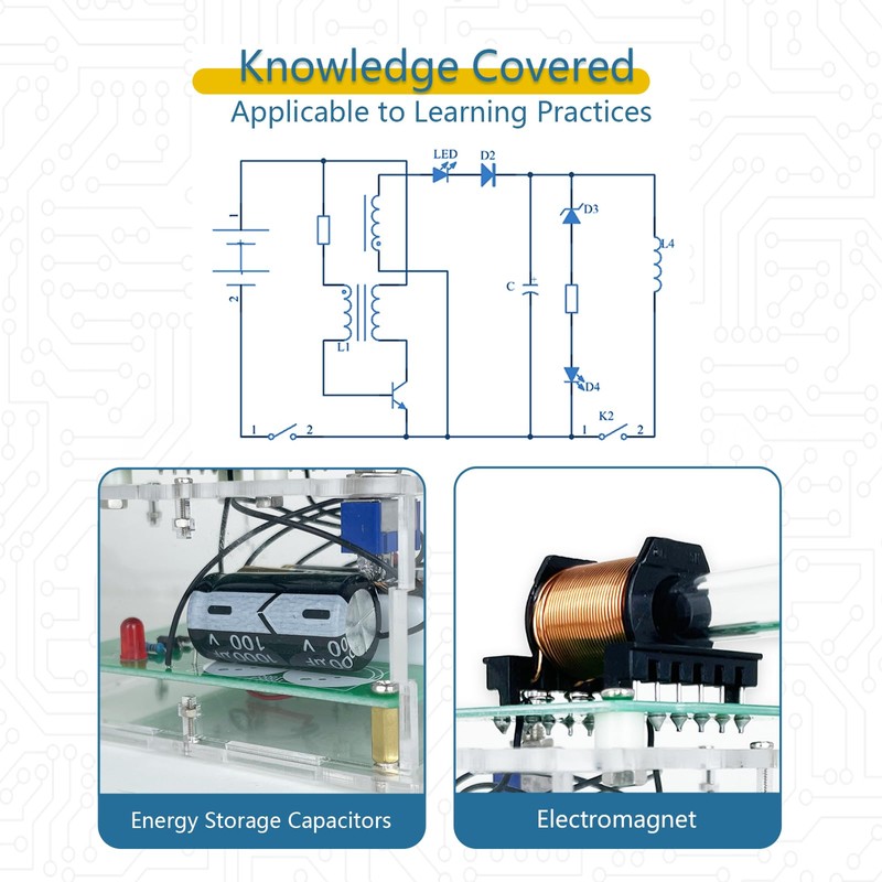 Soldering Practice Kits Electromagnetic emitter DIY Soldering Project Electronic Kits