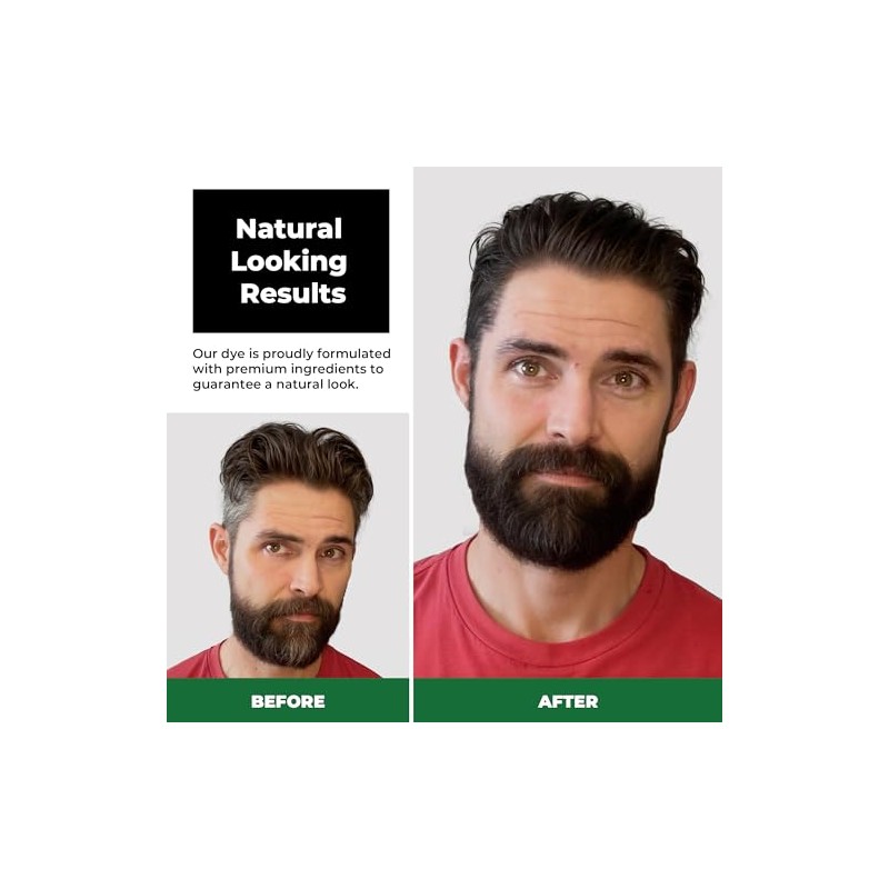 SIMPLER HAIR COLOR Kit Para Hombre Para Una Cobertura Total