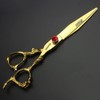 Gold 6/78/9 Inch Professional Haircut Scissors, Multifunctional Haircut Scissors Set