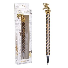 CARTOON Ballpoint Pen Collectible Pens Wand Hogwarts Houses Gift Idea (Hufflepuff)