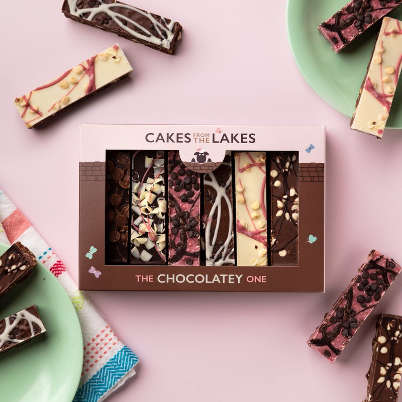 Cakes from the Lakes - Tiffin Gift Box: The Chocolatey