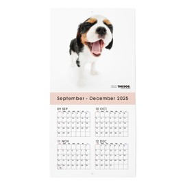 THE DOG 2026 Wall Calendar, Mini Size (Cavalier King Charles Spaniel)