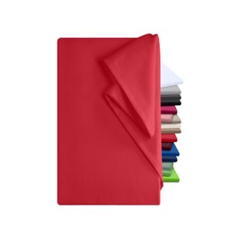 npluseins Bed Sheet 150 x 250 cm - Linen Sheet without Elastic - Cloth is Ideal for Patio, Travel, Camping and Tablecloth - Motorhome Sheet - Bed Sheet without Elastic - 100% Cotton, Approx. 150 x 250