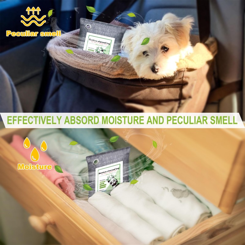 Mayunuo Activated Charcoal Odor Absorber for Strong Odor in Basement,