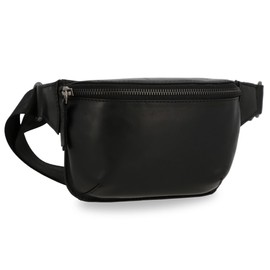 Gusti Norell Leather Belt Bag, Bum Bag, Leather for Men and Women, Minimalist Waist Bag for Men and Women, Made of Genuine Leather with Adjustable Strap