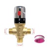 Thermostatic Mixing Valve，Shower Mixing Valve with 1/2 NPT Male Connections,Water