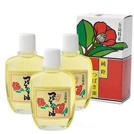 Genuine Goto Specialty Pure Tsubaki Oil, 3.4 fl oz (100 cc), Set of 3, Shinkamigoto Promotion Corporation