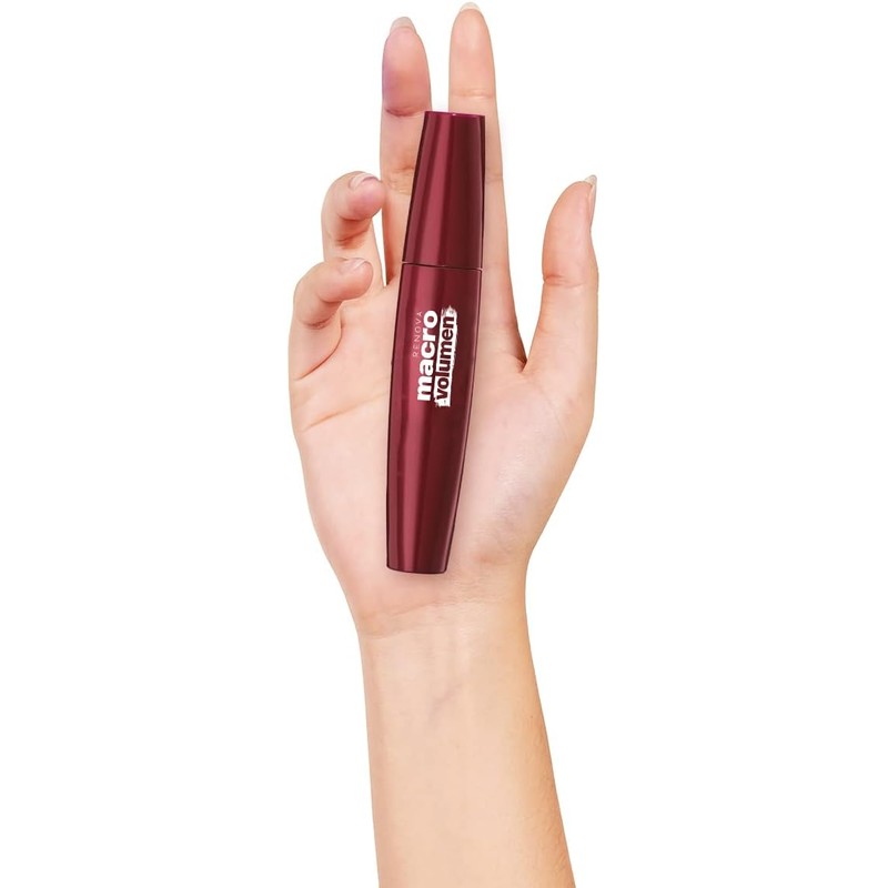 Renova Mascara de Pestañas Macrovolumen Volumen Negro 12g