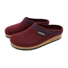 Stegmann Women's Wool Felt Clog with Cork Sole Merlot, 7 Medium US