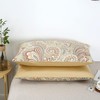 STYHO 100% Egyptian Cotton Decorative Floral Printed Pillow Cases 2