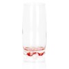 Vibrant Splash Water, Beverage Highball Glasses, 13.25 Ounce - Set