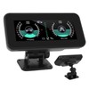 Universal Intelligent Car Inclinometer Tilt Gauge High Resolution HUD Digital