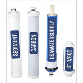 Culligan Fits Culligan RO Filter Set Membrane AC-30 Reverse Osmosis System  3/8 Inline