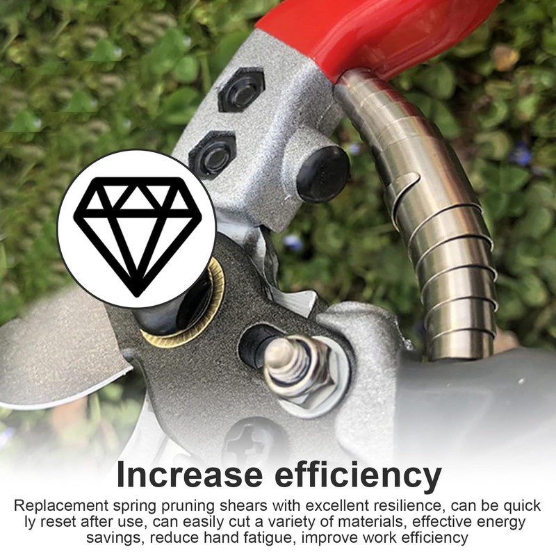 KLEHOPE Pruner Spring 15 Pieces Spring for Pruning Shears, Manganese