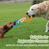 Duuclume TPR 3-Ring Tug Dog Toy, Durable & Water Resistant