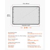 VEVOR Chain Link Fence Gate, 72 x 48 in, Adjustable