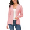 Urban CoCo Women's Long Sleeve Open Front Knit Cardigan Sweater