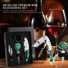 AM DELUXE Premium Wine Accessories Set. Waiters Corkscrew Wine Opener